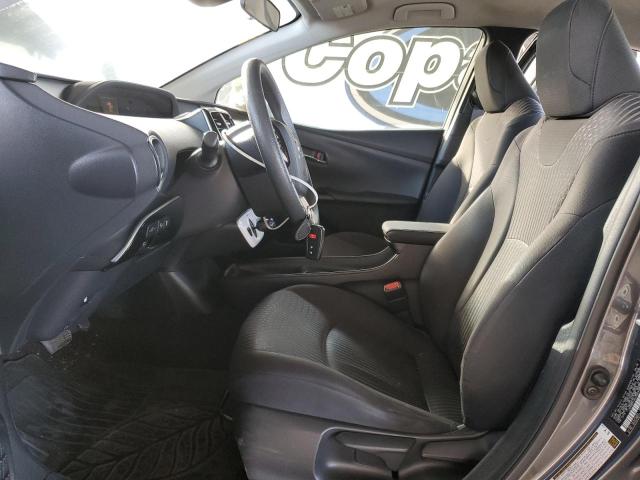 JTDKBRFU2J3064025 - 2018 TOYOTA PRIUS 灰色 照片 7