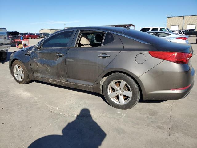 5XXGM4A77DG203543 - 2013 KIA OPTIMA LX GRAY photo 2