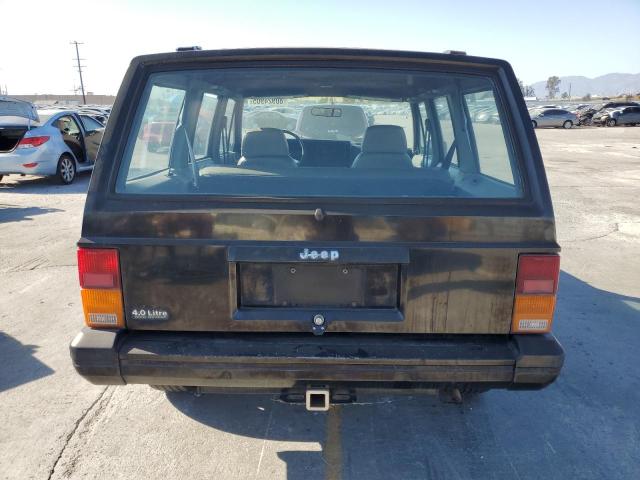1J4FT88S8NL168524 - 1992 JEEP CHEROKEE SPORT BLACK photo 6