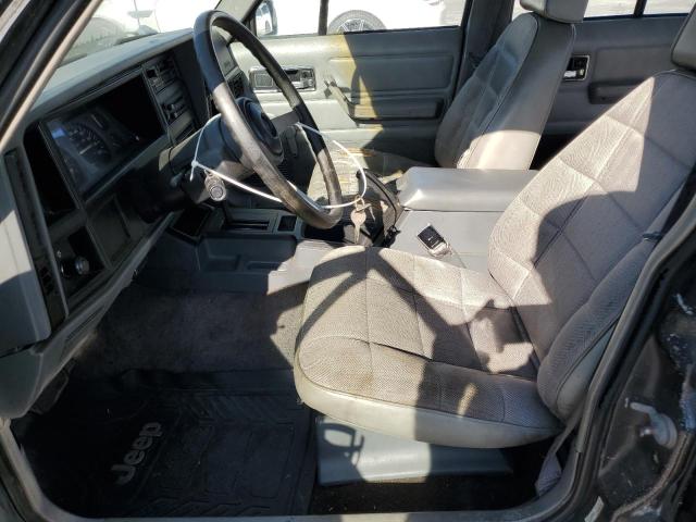1J4FT88S8NL168524 - 1992 JEEP CHEROKEE SPORT BLACK photo 7