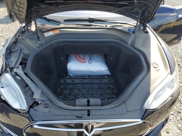 5YJSA1CN9DFP23159 - 2013 TESLA MODEL S Azul foto 11