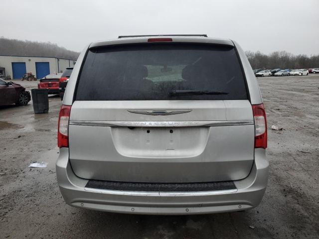 2C4RC1CG9CR315032 - 2012 CHRYSLER TOWN & COU TOURING L SILVER photo 6