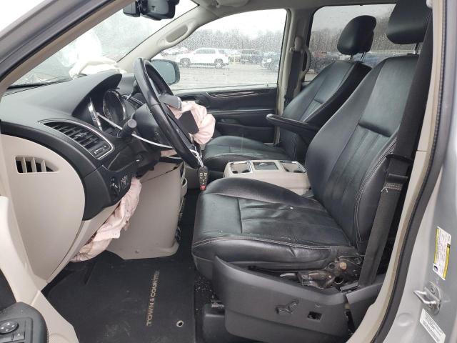 2C4RC1CG9CR315032 - 2012 CHRYSLER TOWN & COU TOURING L SILVER photo 7