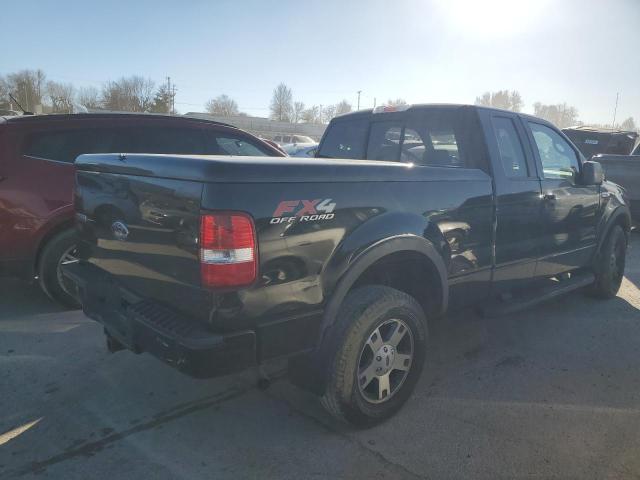 1FTPX14545NA91435 - 2005 FORD F150 BLACK photo 3