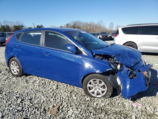 KMHCT5AE1EU183299 - 2014 HYUNDAI ACCENT GLS BLUE photo 4