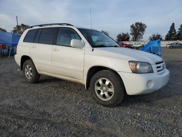 JTEHD21A760044169 - 2006 TOYOTA HIGHLANDER WHITE photo 4