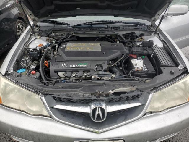 19UUA56642A016367 - 2002 ACURA 3.2TL SILVER photo 11