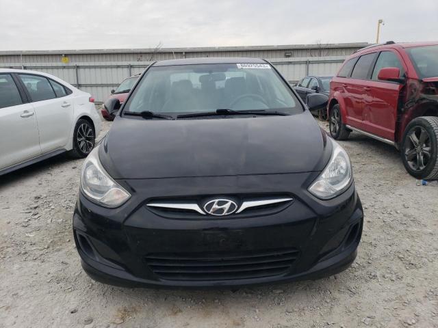 KMHCT4AE0DU555420 - 2013 HYUNDAI ACCENT GLS BLACK photo 5