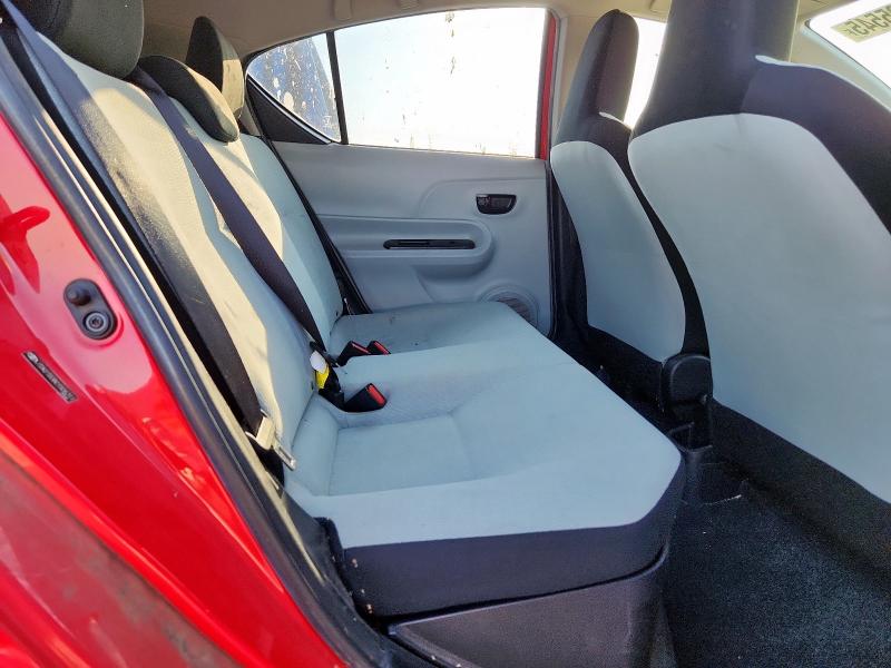 JTDKDTB38C1506311 - 2012 TOYOTA PRIUS C Կարմիր լուսանկար 10