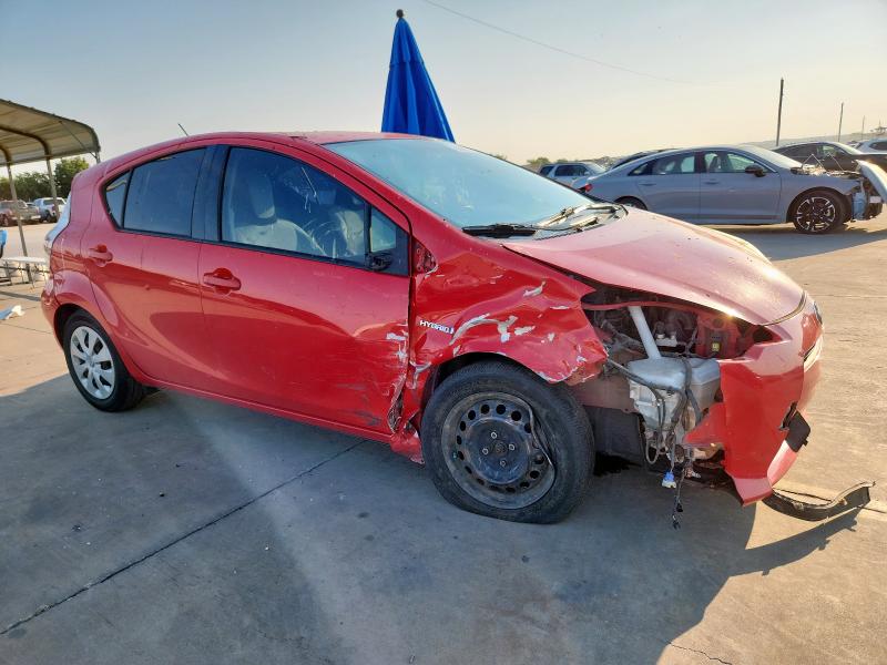 JTDKDTB38C1506311 - 2012 TOYOTA PRIUS C Կարմիր լուսանկար 4