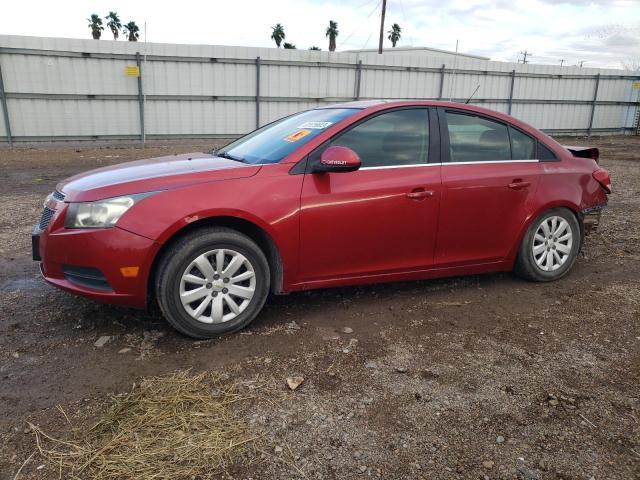 1G1PF5S94B7281678 - 2011 CHEVROLET CRUZE LT BURGUNDY photo 1