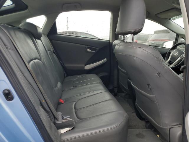 JTDKN3DP7C3019425 - 2012 TOYOTA PRIUS PLUG BLUE photo 10