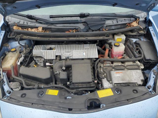 JTDKN3DP7C3019425 - 2012 TOYOTA PRIUS PLUG BLUE photo 11