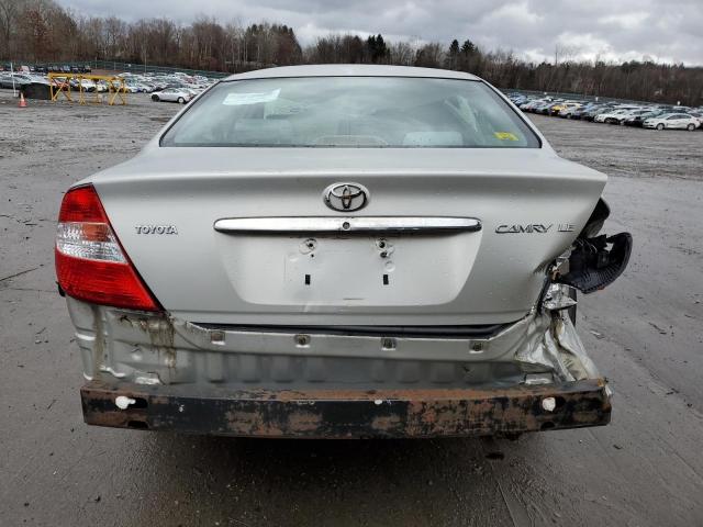 4T1BE32K53U701846 - 2003 TOYOTA CAMRY LE SILVER photo 6