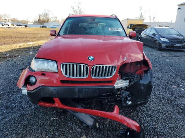 WBXPC93448WJ22087 - 2008 BMW X3 3.0SI RED photo 5