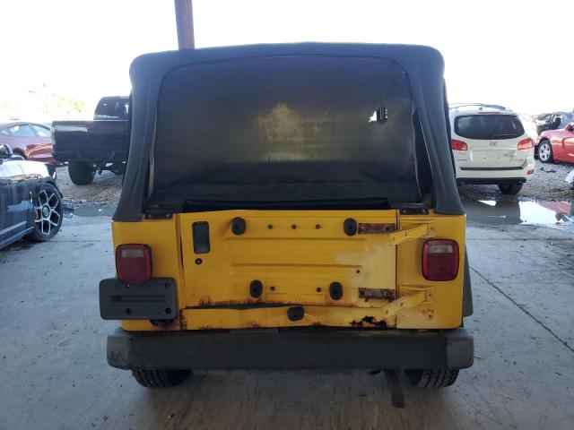 1J4FA29P0YP781442 - 2000 JEEP WRANGLER / SE YELLOW photo 6