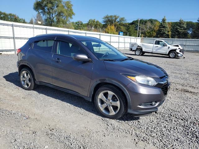 3CZRU6H7XGM760549 - 2016 HONDA HR-V EXL GRAY photo 4