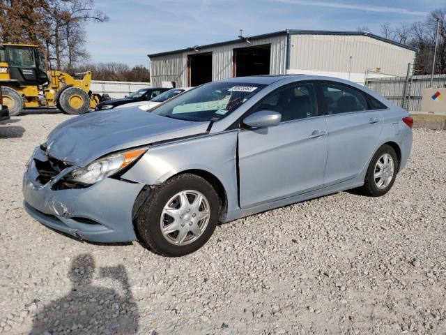 5NPEB4AC3BH253464 - 2011 HYUNDAI SONATA GLS BLUE photo 1