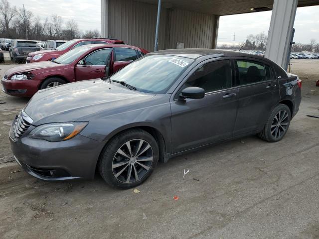 1C3CCBBG9EN187246 - 2014 CHRYSLER 200 TOURING GRAY photo 1