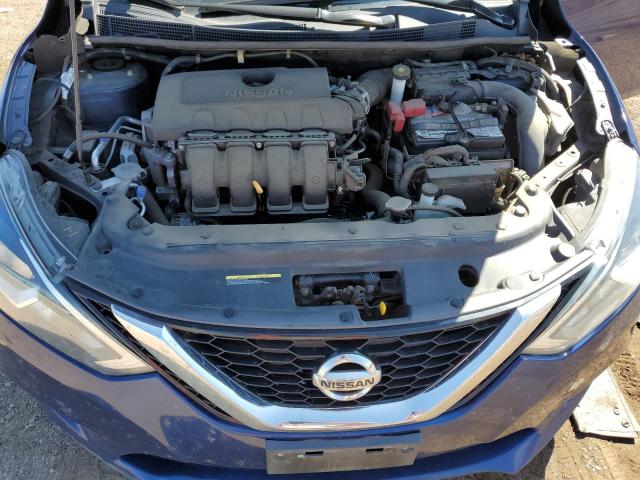 3N1AB7APXKY375439 - 2019 NISSAN SENTRA S 蓝色 照片 11