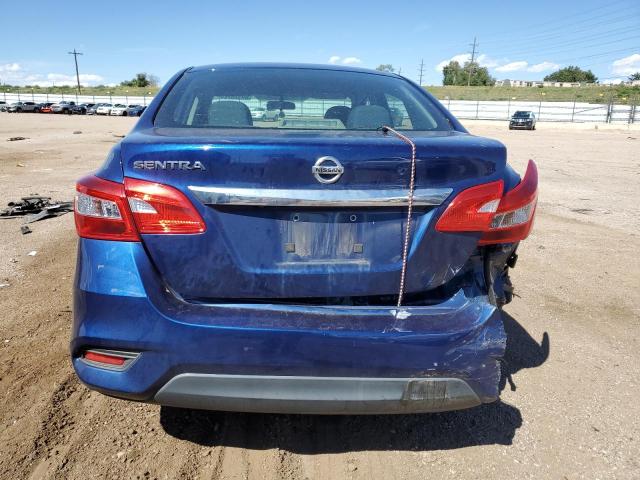 3N1AB7APXKY375439 - 2019 NISSAN SENTRA S 蓝色 照片 6