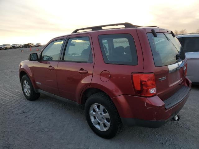 4F2CZ02Z78KM22507 - 2008 MAZDA TRIBUTE I RED photo 2