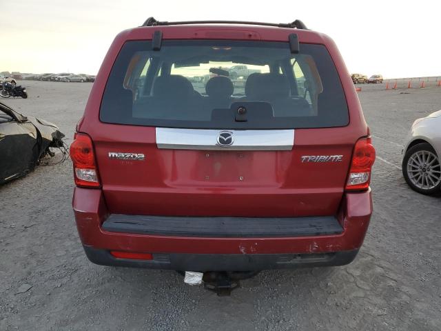 4F2CZ02Z78KM22507 - 2008 MAZDA TRIBUTE I RED photo 6