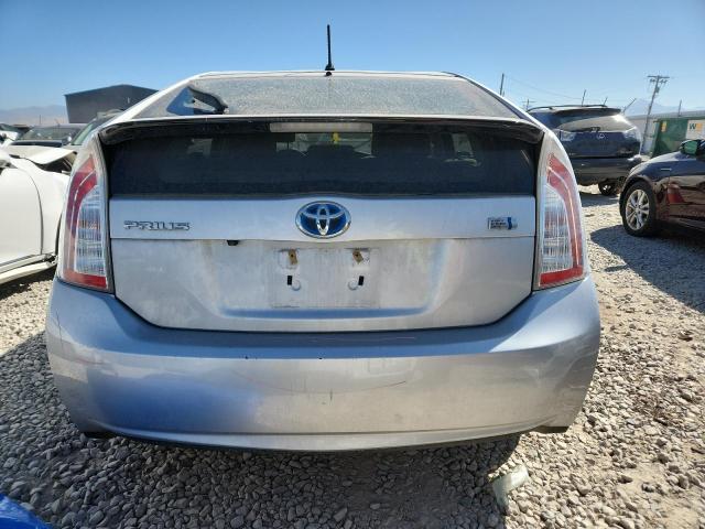 JTDKN3DU1F0410243 - 2015 TOYOTA PRIUS SILVER photo 6