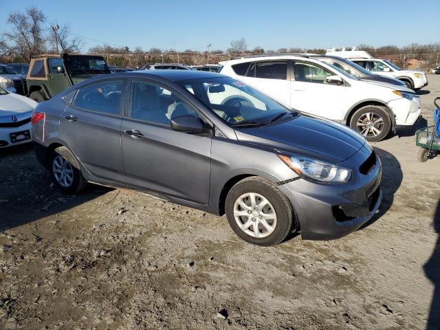 KMHCT4AE4CU074407 - 2012 HYUNDAI ACCENT GLS SILVER photo 4