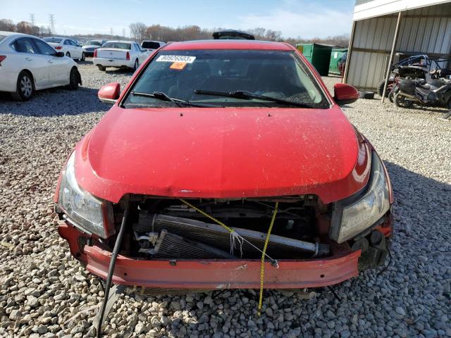 1G1PC5SB0F7168151 - 2015 CHEVROLET CRUZE LT RED photo 5