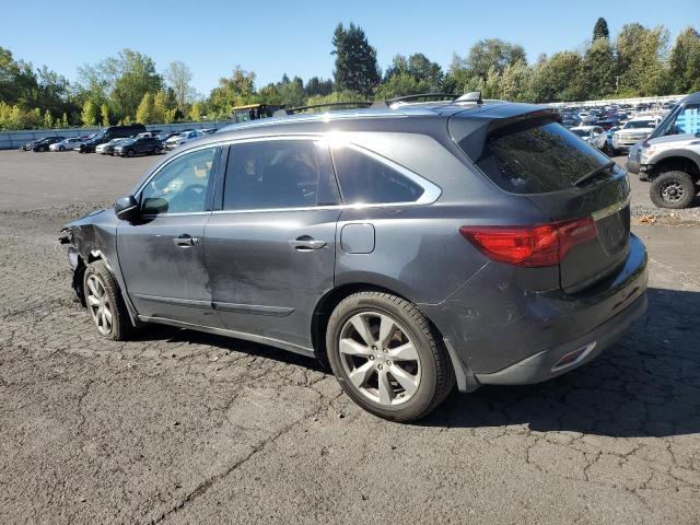 5FRYD3H83FB004829 - 2015 ACURA MDX ADVANCE GRAY photo 2