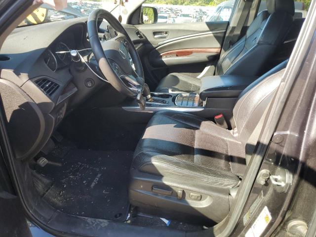 5FRYD3H83FB004829 - 2015 ACURA MDX ADVANCE GRAY photo 7