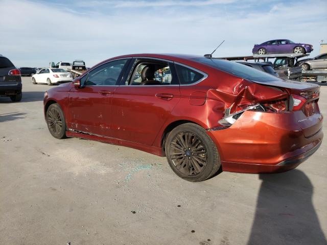 3FA6P0HD5ER298118 - 2014 FORD FUSION SE RED photo 2