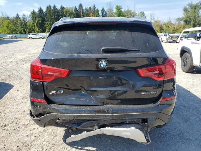 5UXTR9C56KLP96350 - 2019 BMW X3 XDRIVE30I BLACK photo 6