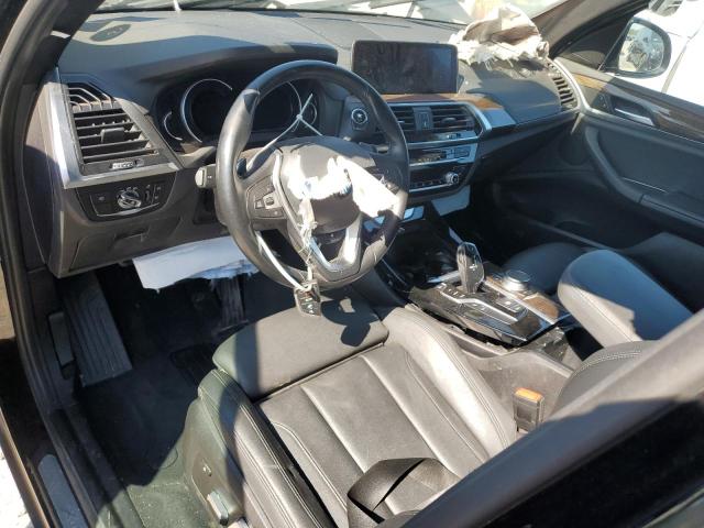 5UXTR9C56KLP96350 - 2019 BMW X3 XDRIVE30I BLACK photo 8