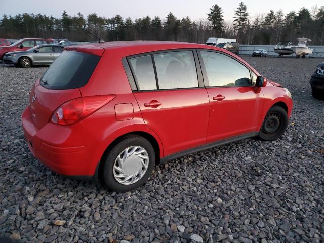 3N1BC13E39L382718 - 2009 NISSAN VERSA S RED photo 3