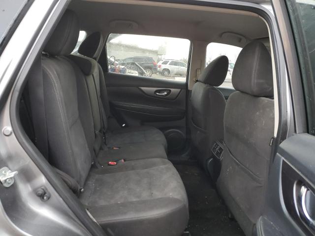 KNMAT2MVXGP641235 - 2016 NISSAN ROGUE S GRAY photo 11