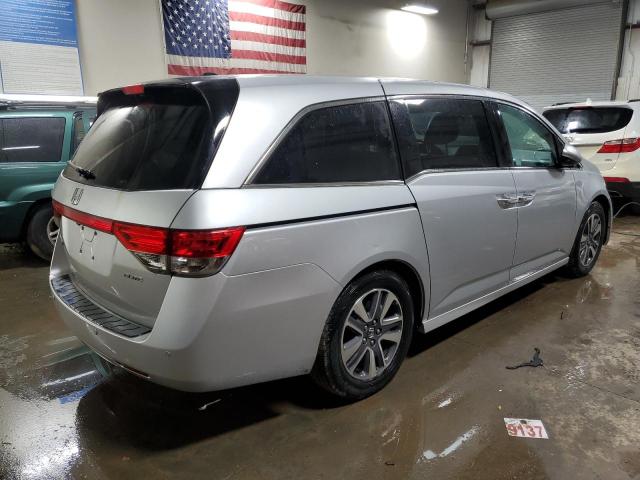 5FNRL5H96EB079472 - 2014 HONDA ODYSSEY TOURING SILVER photo 3