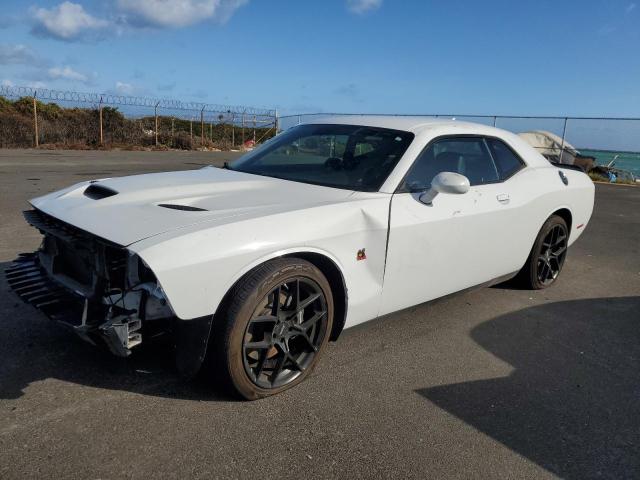 2C3CDZFJXKH532056 - 2019 DODGE CHALLENGER R/T SCAT PACK WHITE photo 1