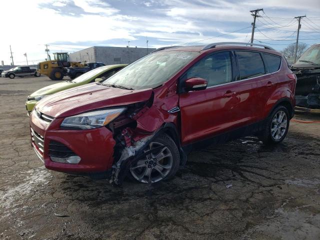 1FMCU0J98EUE24097 - 2014 FORD ESCAPE TITANIUM RED photo 1