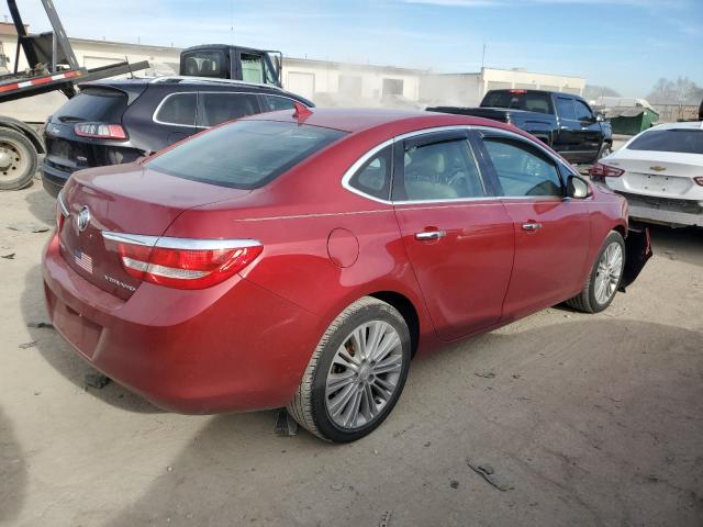 1G4PP5SK0E4150188 - 2014 BUICK VERANO RED photo 3