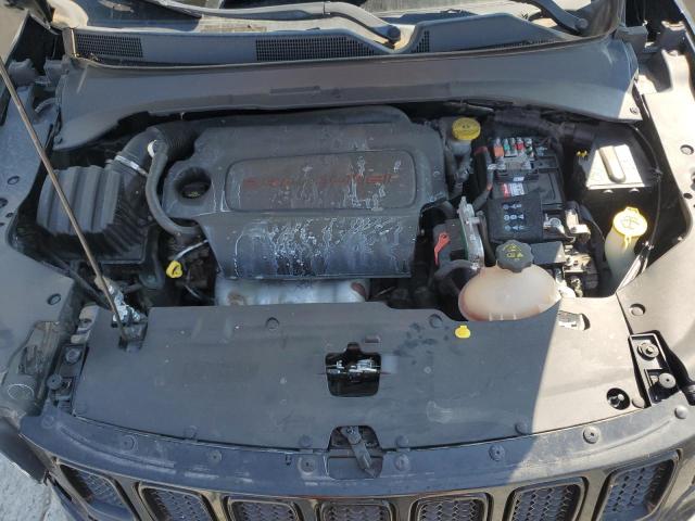 3C4NJCBB0JT304937 - 2018 JEEP COMPASS LATITUDE BLACK photo 12