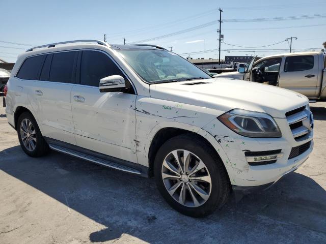 4JGDF7CE3DA205341 - 2013 MERCEDES-BENZ GL 450 4MATIC WHITE photo 4