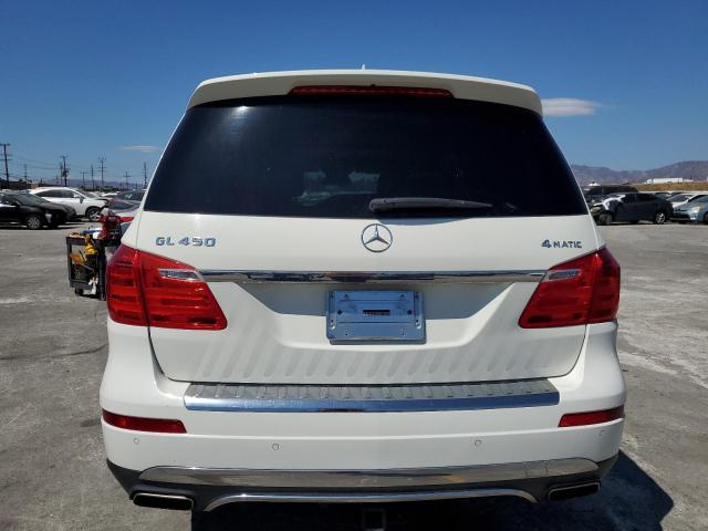 4JGDF7CE3DA205341 - 2013 MERCEDES-BENZ GL 450 4MATIC WHITE photo 6
