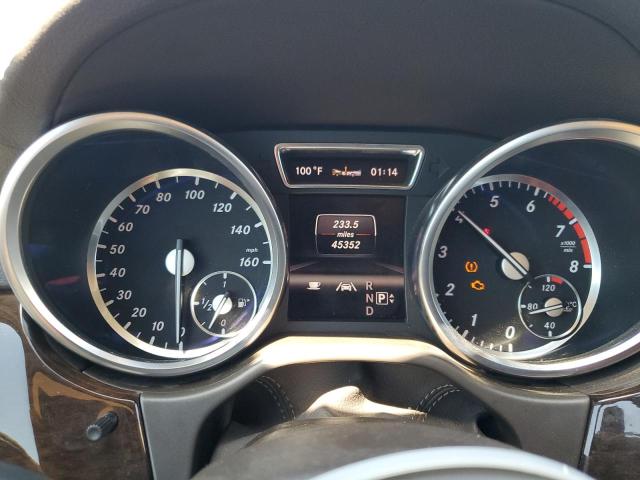 4JGDF7CE3DA205341 - 2013 MERCEDES-BENZ GL 450 4MATIC WHITE photo 9