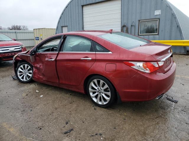 5NPEC4AC7DH688584 - 2013 HYUNDAI SONATA SE RED photo 2