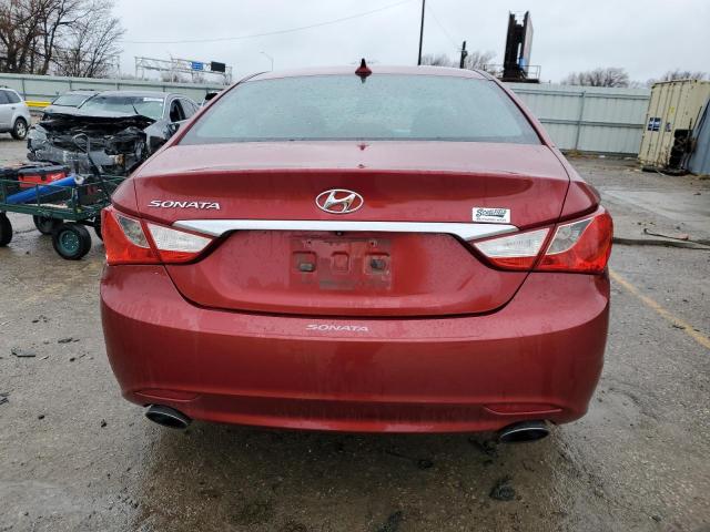 5NPEC4AC7DH688584 - 2013 HYUNDAI SONATA SE RED photo 6