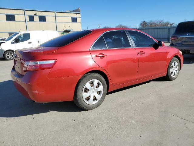 4T1BE46K99U331025 - 2009 TOYOTA CAMRY BASE RED photo 3