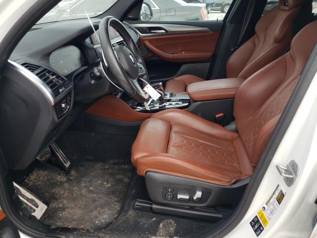 5YMTS0C03M9F40179 - 2021 BMW X3 M COMPETITION Beyaz fotoğraf 7