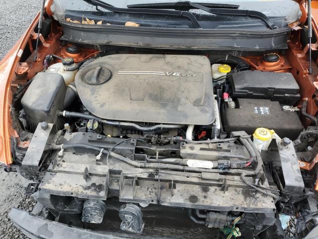 1C4PJMBS5EW317181 - 2014 JEEP CHEROKEE TRAILHAWK ORANGE photo 12